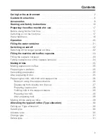 Preview for 3 page of Miele CVA 6431 Operating And Installation Instructions