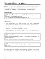 Preview for 14 page of Miele CVA 6431 Operating And Installation Instructions