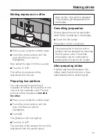 Preview for 25 page of Miele CVA 6431 Operating And Installation Instructions