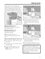 Preview for 27 page of Miele CVA 6431 Operating And Installation Instructions