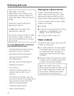 Preview for 46 page of Miele CVA 6431 Operating And Installation Instructions