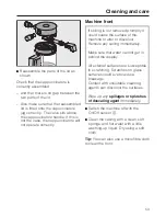 Preview for 53 page of Miele CVA 6431 Operating And Installation Instructions