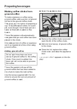 Preview for 32 page of Miele CVA 6800 Operating And Installation Instructions