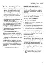 Preview for 71 page of Miele CVA 6800 Operating And Installation Instructions