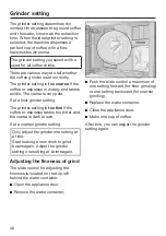 Предварительный просмотр 38 страницы Miele CVA 7370 Operating And Installation Instructions