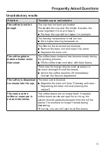 Предварительный просмотр 75 страницы Miele CVA 7370 Operating And Installation Instructions