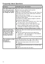 Предварительный просмотр 76 страницы Miele CVA 7370 Operating And Installation Instructions