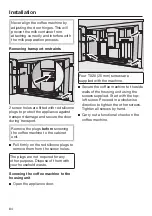 Предварительный просмотр 84 страницы Miele CVA 7370 Operating And Installation Instructions