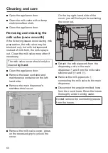 Preview for 60 page of Miele CVA 7445 Operating And Installation Instructions