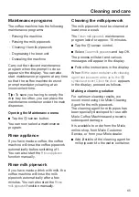 Preview for 65 page of Miele CVA 7445 Operating And Installation Instructions