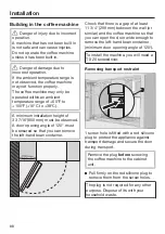 Preview for 88 page of Miele CVA 7445 Operating And Installation Instructions