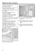 Preview for 26 page of Miele CVA 744C Operating And Installation Instructions