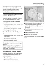 Preview for 37 page of Miele CVA 744C Operating And Installation Instructions