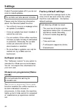 Preview for 48 page of Miele CVA 744C Operating And Installation Instructions