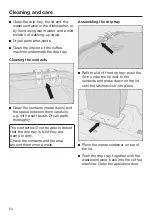 Preview for 54 page of Miele CVA 744C Operating And Installation Instructions