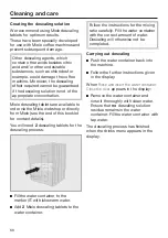 Preview for 66 page of Miele CVA 744C Operating And Installation Instructions