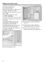 Предварительный просмотр 32 страницы Miele CVA 7840 Operating And Installation Instructions