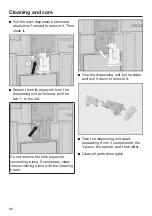 Предварительный просмотр 66 страницы Miele CVA 7840 Operating And Installation Instructions