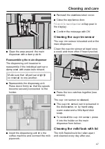 Предварительный просмотр 67 страницы Miele CVA 7840 Operating And Installation Instructions