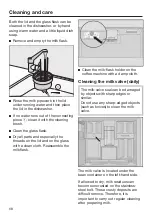 Предварительный просмотр 68 страницы Miele CVA 7840 Operating And Installation Instructions