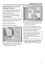 Предварительный просмотр 73 страницы Miele CVA 7840 Operating And Installation Instructions