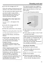 Предварительный просмотр 81 страницы Miele CVA 7840 Operating And Installation Instructions