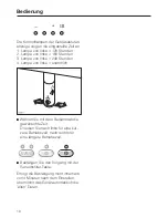 Preview for 16 page of Miele DA 112 Operating And Installation Manual