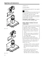 Предварительный просмотр 52 страницы Miele DA 112 Operating And Installation Manual