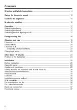 Preview for 2 page of Miele DA 1200 Operating And Installation Instructions