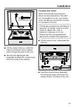 Preview for 33 page of Miele DA 1200 Operating And Installation Instructions