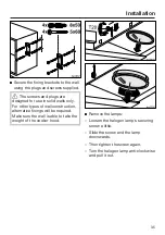 Preview for 35 page of Miele DA 1200 Operating And Installation Instructions