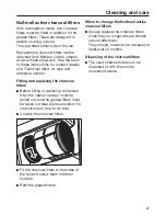 Предварительный просмотр 21 страницы Miele DA 186 Operating And Installation Instructions