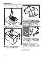 Предварительный просмотр 28 страницы Miele DA 186 Operating And Installation Instructions