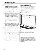 Предварительный просмотр 12 страницы Miele DA 196 Operating Instructions Manual