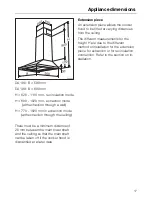 Предварительный просмотр 17 страницы Miele DA 196 Operating Instructions Manual