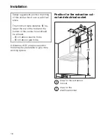 Предварительный просмотр 18 страницы Miele DA 196 Operating Instructions Manual