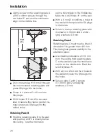 Предварительный просмотр 20 страницы Miele DA 196 Operating Instructions Manual