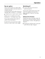 Предварительный просмотр 13 страницы Miele DA 200 Operating Instructions Manual