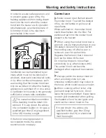 Preview for 7 page of Miele DA 2050 Operating And Installation Manual