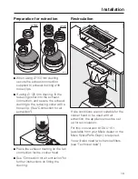 Preview for 19 page of Miele DA 2050 Operating And Installation Manual