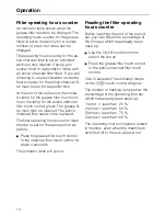 Предварительный просмотр 14 страницы Miele DA 206 Operating Instructions Manual