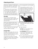 Preview for 16 page of Miele DA 206 Operating Instructions Manual