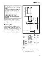 Предварительный просмотр 23 страницы Miele DA 206 Operating Instructions Manual