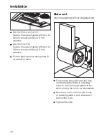 Preview for 26 page of Miele DA 206 Operating Instructions Manual