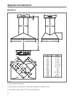 Предварительный просмотр 24 страницы Miele DA 210-3 Operating And Installation Instructions