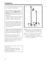 Предварительный просмотр 26 страницы Miele DA 210-3 Operating And Installation Instructions