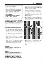 Предварительный просмотр 31 страницы Miele DA 210-3 Operating And Installation Instructions