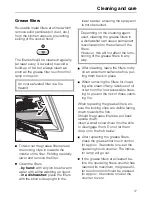 Preview for 17 page of Miele DA 216-2 Operating And Installation Instructions