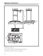 Предварительный просмотр 24 страницы Miele DA 220-4 Operating And Installation Instructions