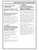 Preview for 3 page of Miele DA 220 Operating And Installation Instructions